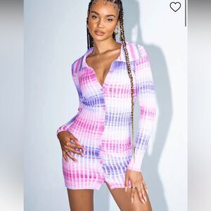Princess Polly Zana Mini Dress Pink / Purple